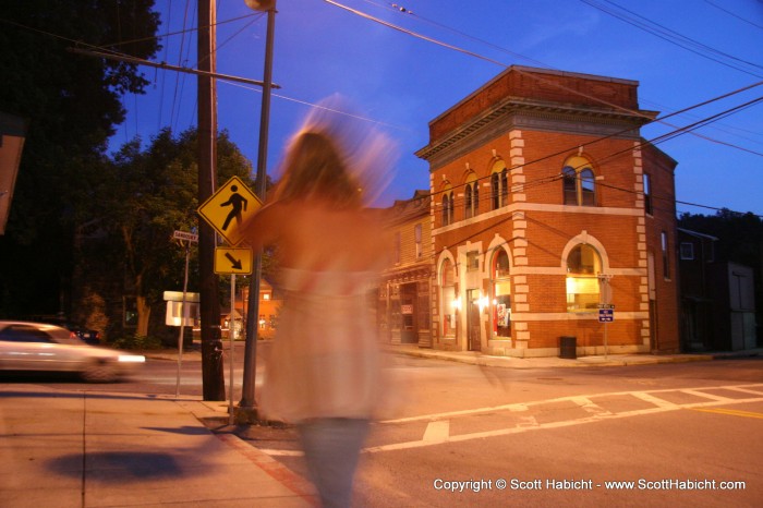 We did a little drinking in downtown Sykesville, MD.