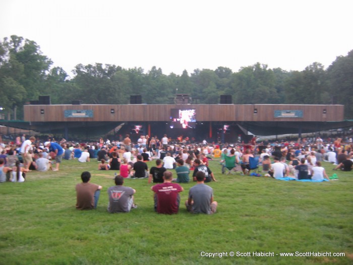 Mark, Kelli and I went to an Incubus concert at Merriweather Post Pavilion.