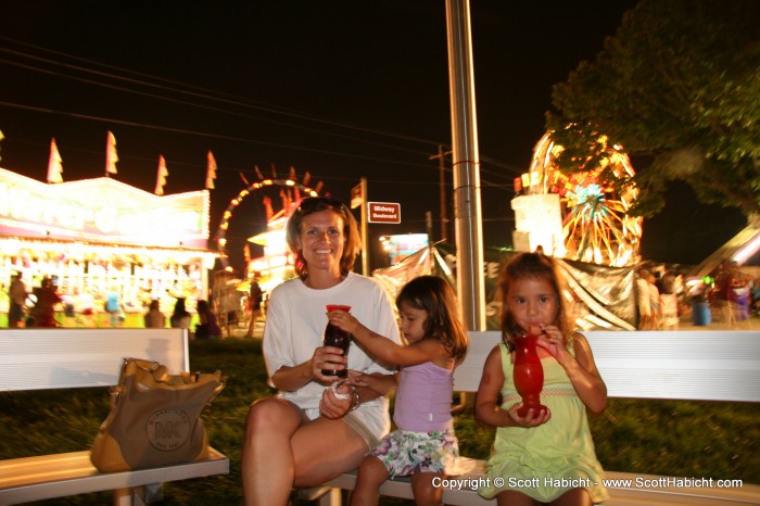 Some carnival food.