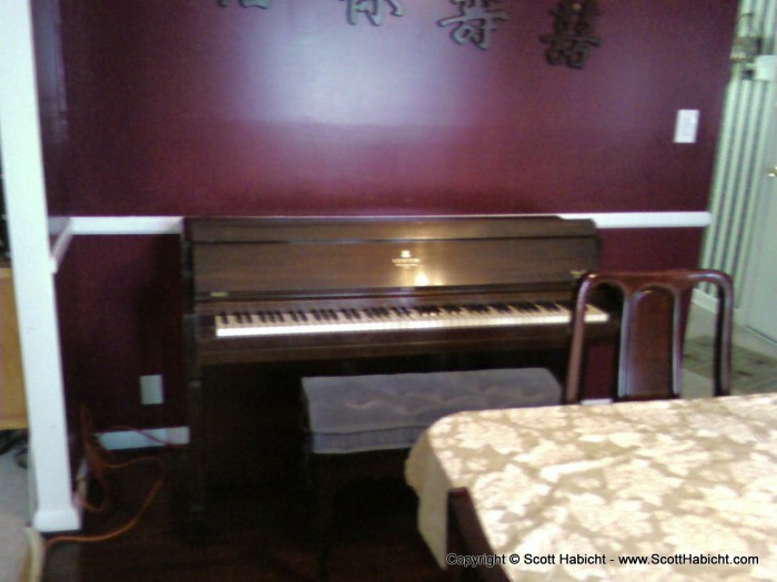 A free used piano from a long time family friend.