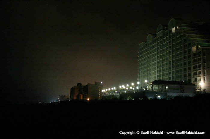 A 2:30 am walk down the beach....