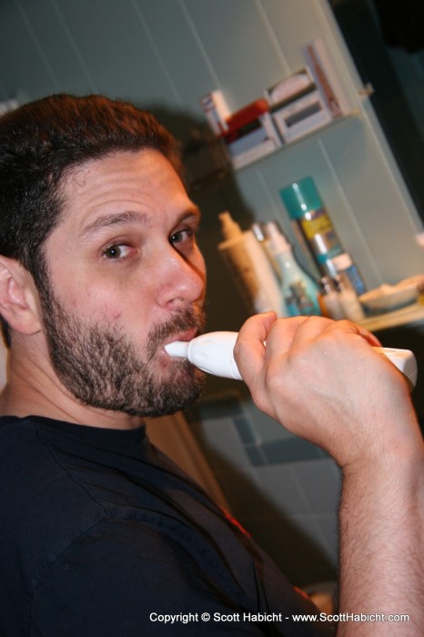 But it's never too late to brush your teeth.