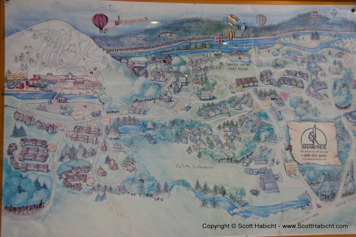 Here is a map of the resort.