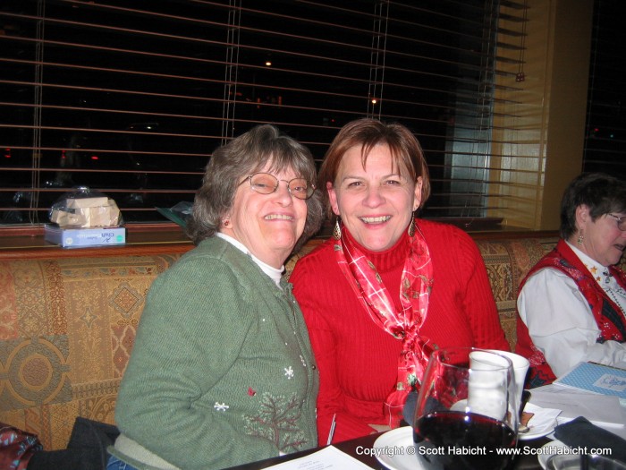 Nancy and Sue loved all the cards that they received.