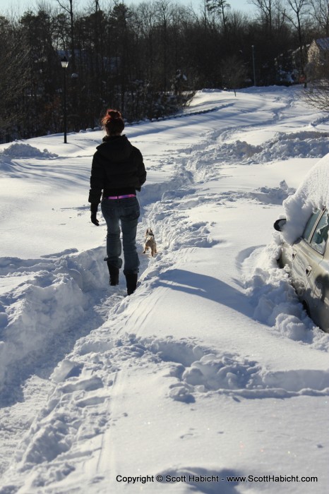 These were a couple of the monikers given to the snow we received.