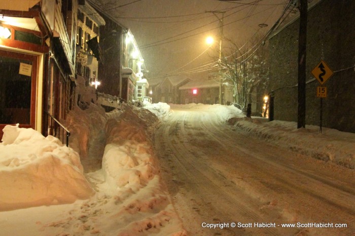 On the day our street got plowed, the second blizzard hit.