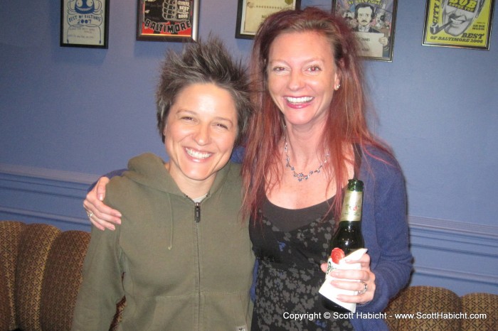 At an intimate concert setting, Kelli got to meet Allison Miller!!!!