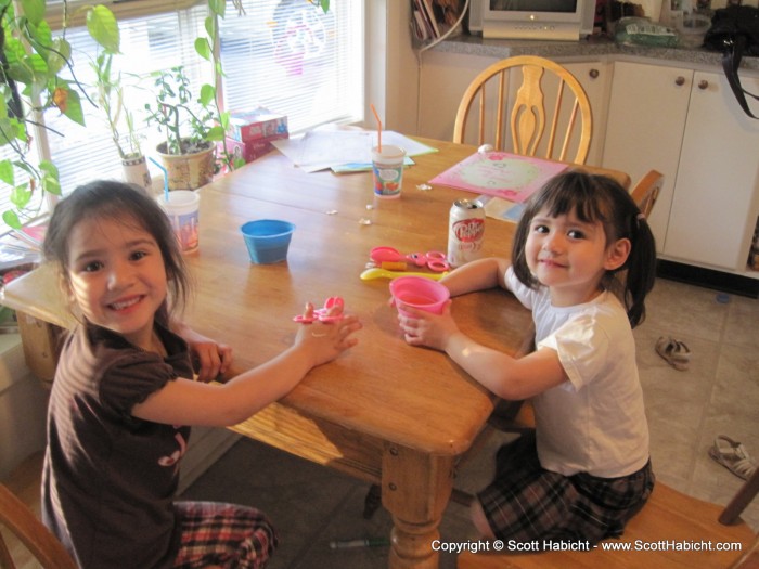 It's Easter, and time to dye eggs.