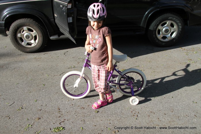 The time has come for the training wheels....