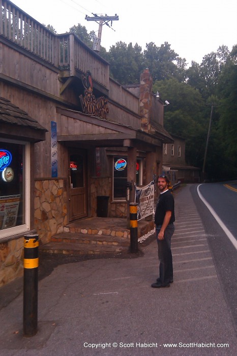 Afterwards I went to a local biker bar, The Woodstock Inn.