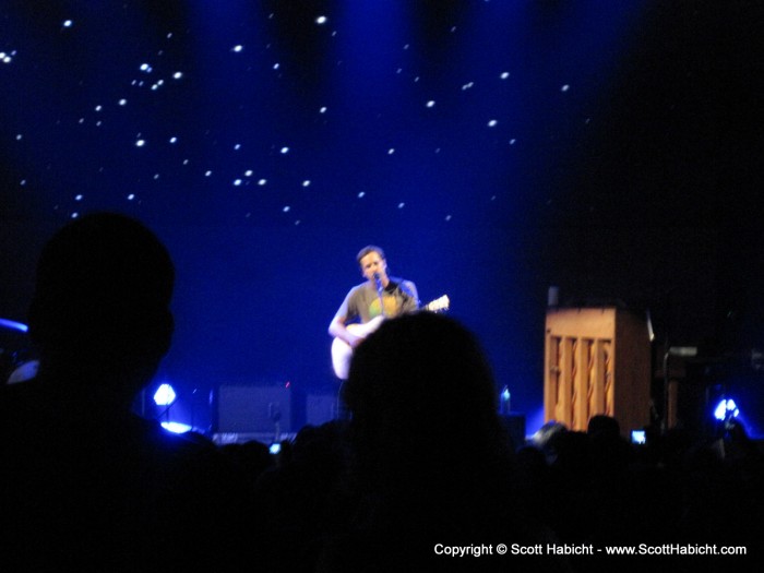 Joe and Jen were kind enough to let us check out a couple of songs from their seats.