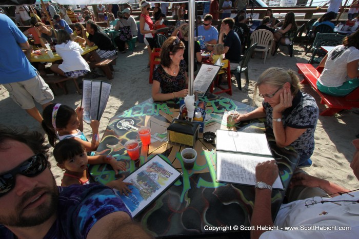 Another great spot for outdoor bayside dining.