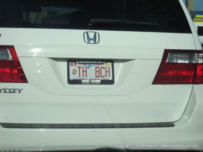 I didn't know the "@" symbol was available for license plates.