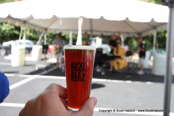 The Real Ale Fest was lots of fun with live music.....