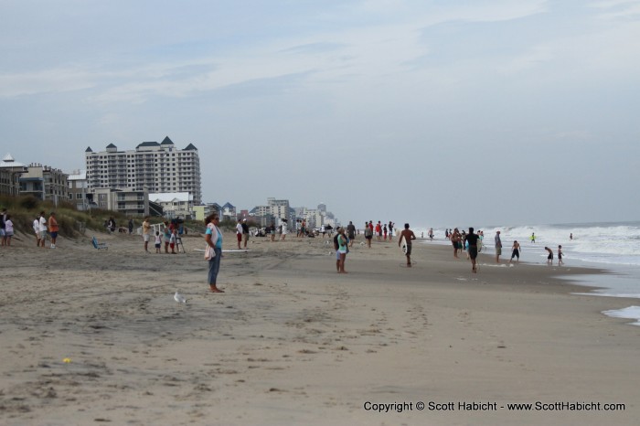 And when the beaches re-opened....