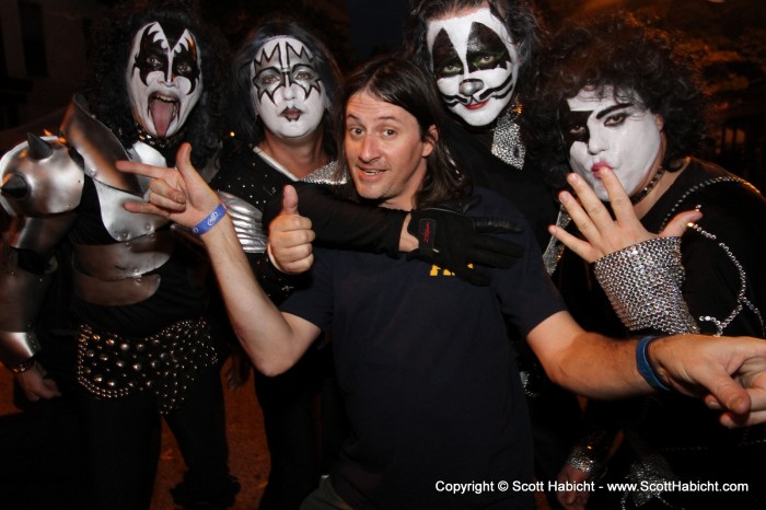 John is the road manager for the KISS cover band, Rock Bottom.