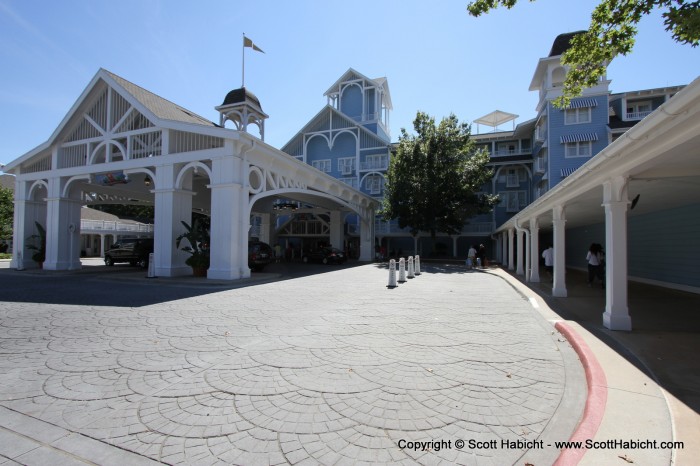 They gave Kelli and I a ride over to our resort, the Disney Beach Club.