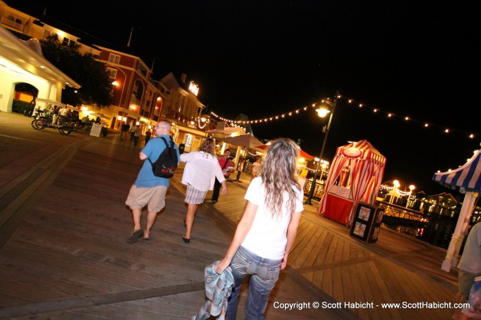 My parents took the kids and we headed to the boardwalk for some fun.