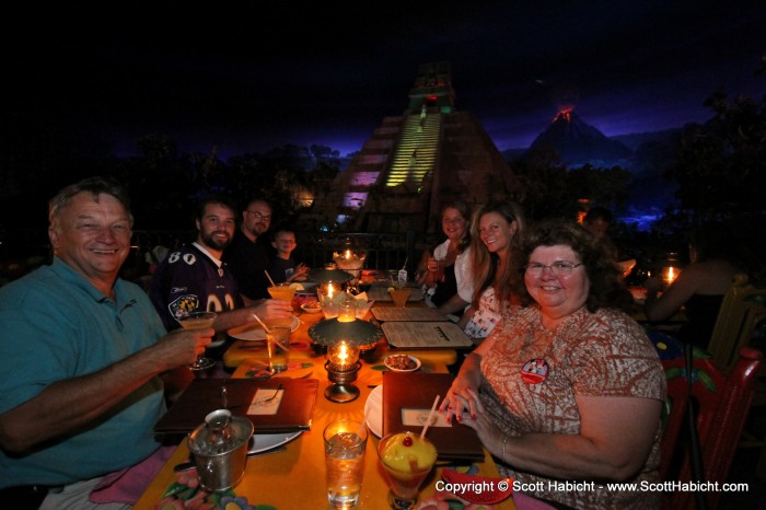 Dinner that night was at Mexico in Epcot...