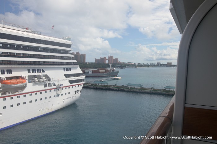 The next morning we arrived in Nassau, Bahamas.