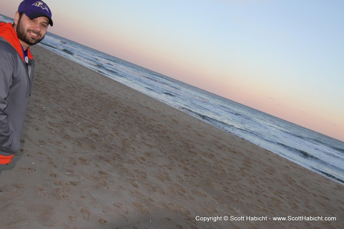 Afterwards, we headed out to the beach....