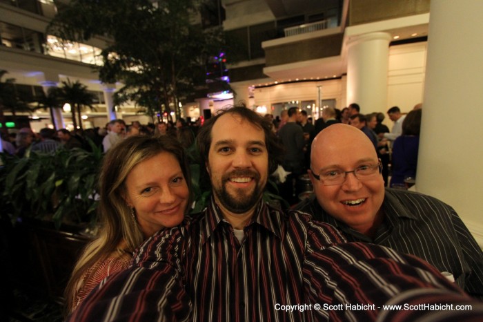 Kelli, Jonathan, and I went to the Oyster Riot in DC.