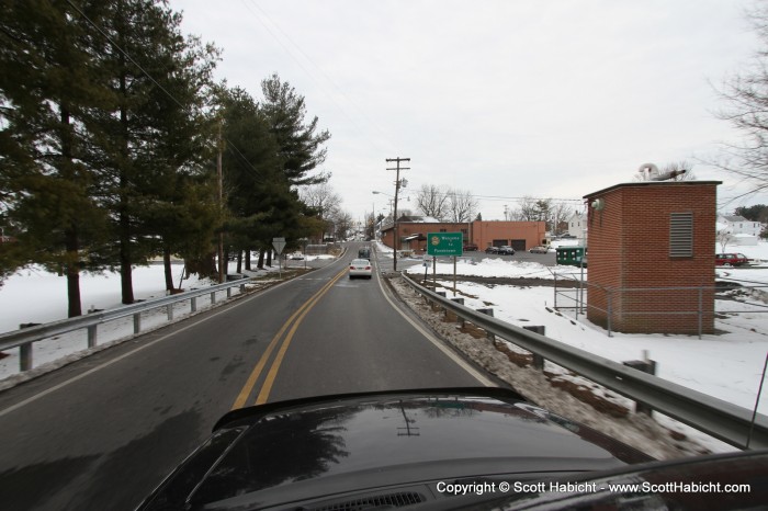 Heading out to Wisp for a weekend of skiing and Kelli and I stopped in at in Funkstown, MD...