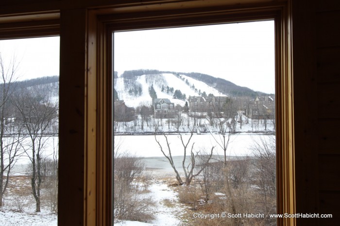 The next day the slopes were finally looking good.