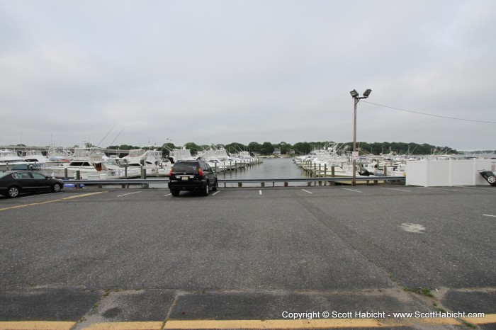 The reception was at a marina.