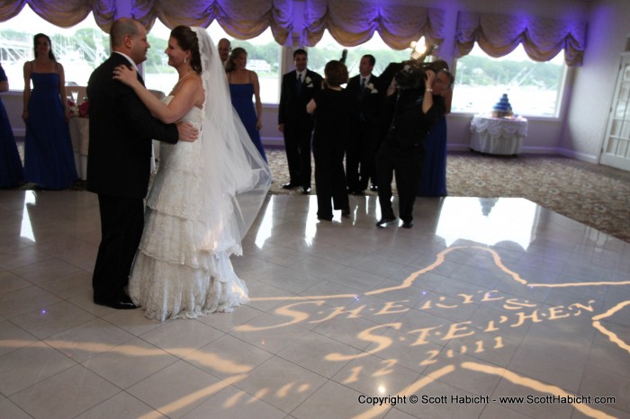 It was time for the first dance.