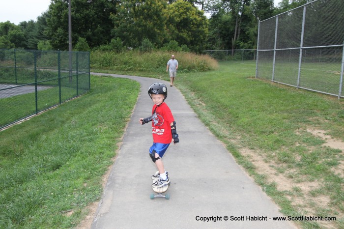 Meant we had to go somewhere and skate.