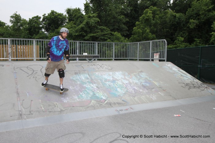 There is a skatepark behind my parent's house...