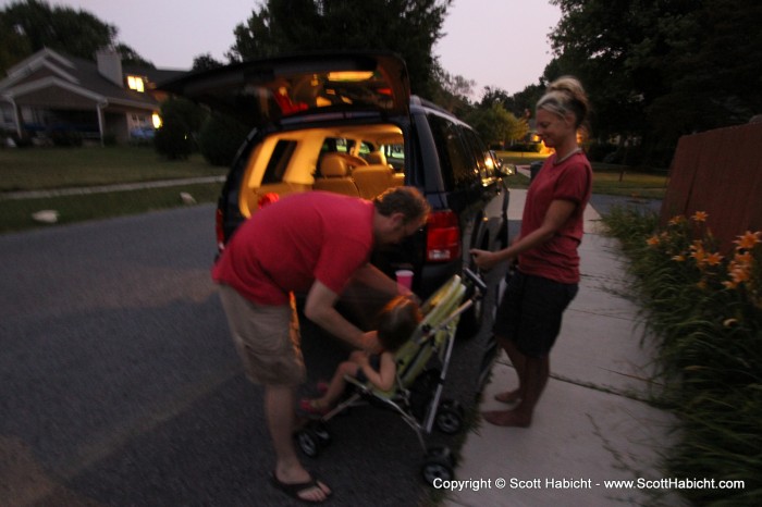 And then we headed out to see some fourth of July fireworks.