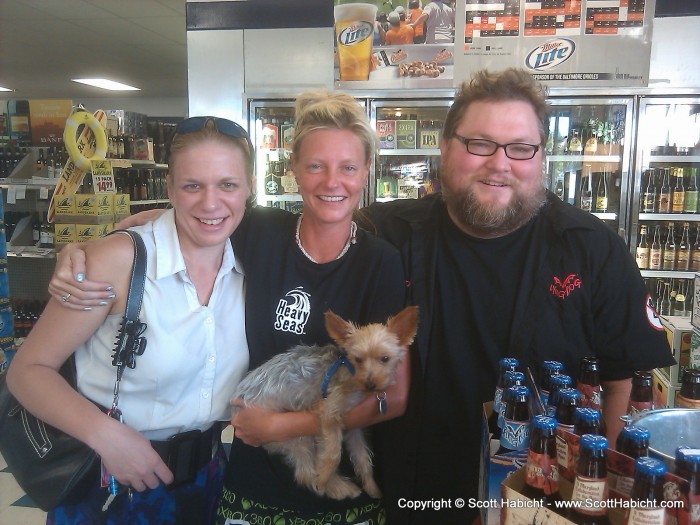 Stopping by to get some beer, and we ran into Ben giving a beer tasting.