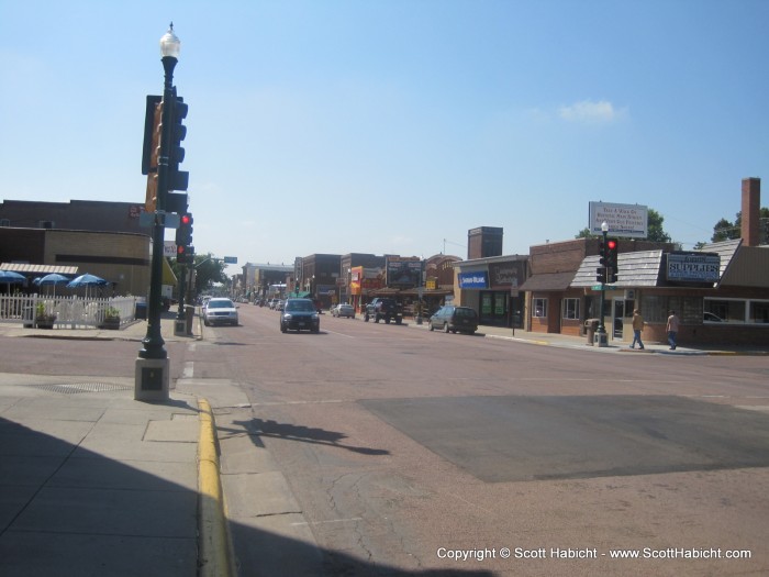 Downtown Mitchell, SD.