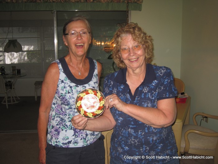 Aunt Ellen and Kelli's mom agreed that these dishes were pretty ugly.