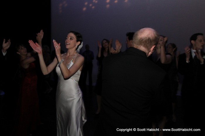 Jamie and Jeff had several well practiced dances for everyone.