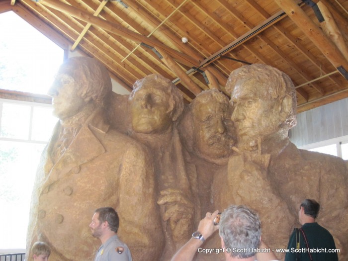 ...you can visit the sculptor's studio.