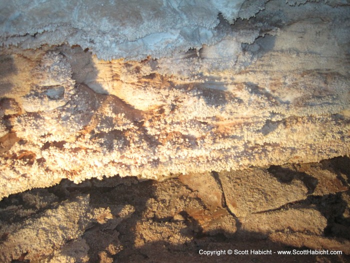 The crystals formed were cool to see.