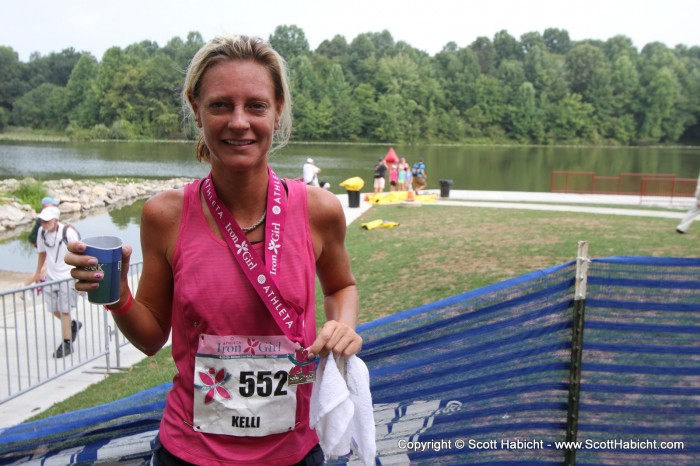 Kelli ran a triathlon. Check out the album "Iron Girl Triathlon" for those pictures.