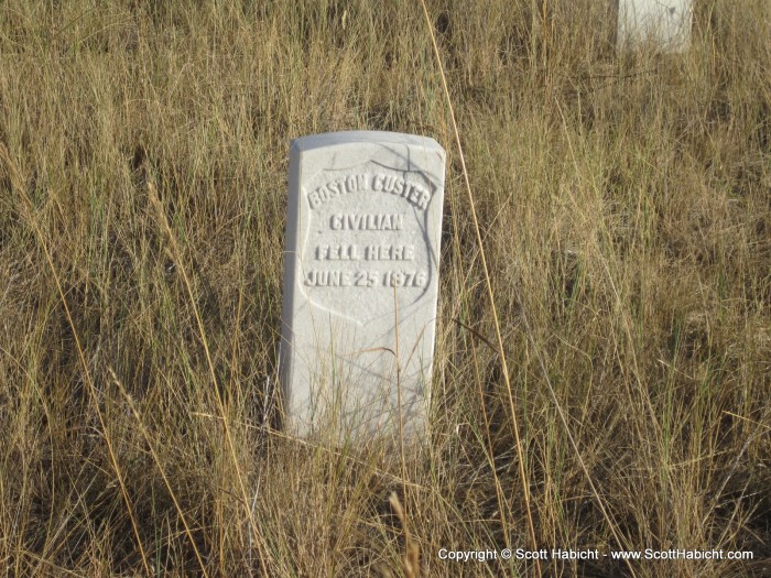 Close up grave.