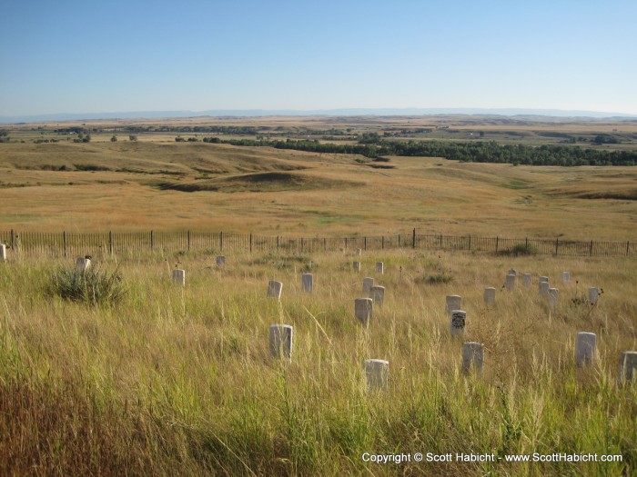 Custer himself is actually buried in New York.