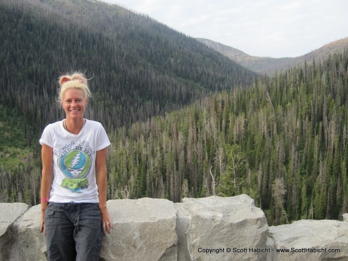 Chillin' at Yellowstone.