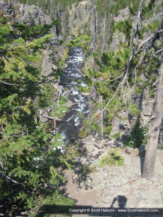 Another view of the falls.