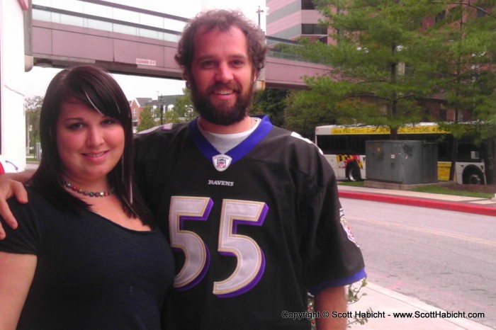 My cousin Colby came to town, so I met her in Towson for lunch.