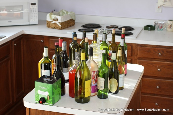 Our 12th annual wine party. Check the archive for those pictures.