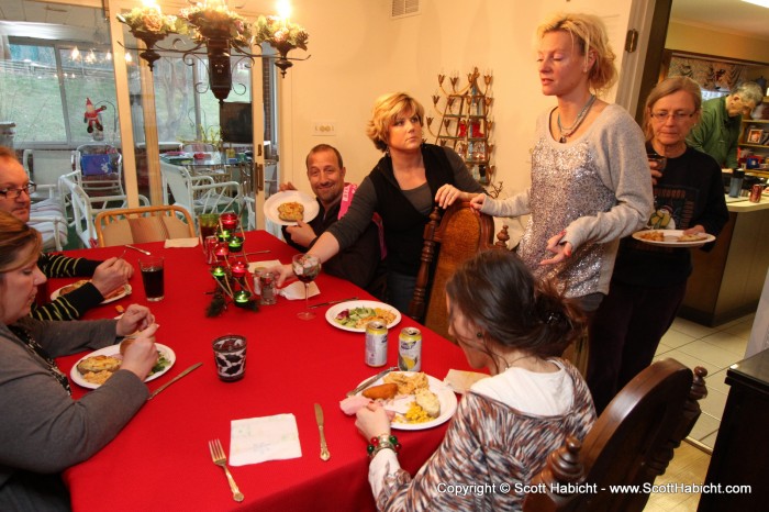 The adults table.