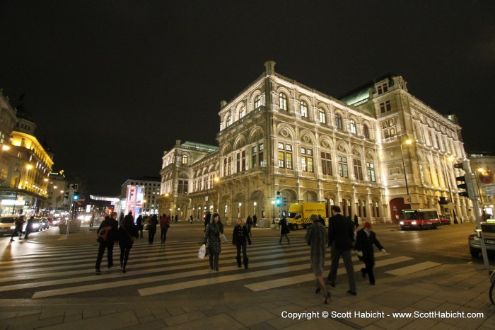 The Opera House from the back (probably my favorite picture from the trip)...