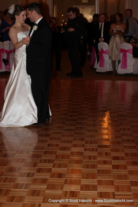 First dance.