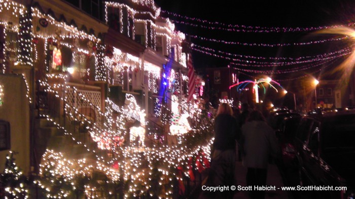 We like to go to Hampden in Baltimore to see the Christmas lights.